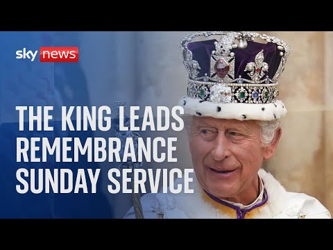 Watch live: King Charles III leads Remembrance Sunday service at the Cenotaph