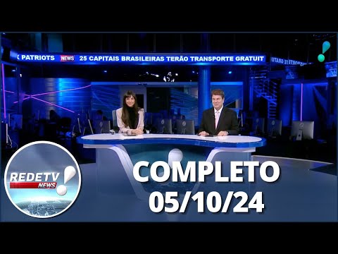 RedeTV News (05/10/24) | Completo