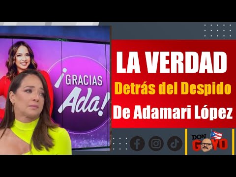 Las verdad detrás del despido de Adamari López de Telemundo
