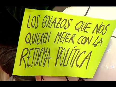 Polémica por artículos de la reforma política calificados como auténticos golazos