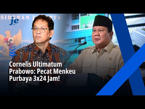 Seorang Pria Ultimatum Prabowo: Minta Pecat Menkeu Purbaya