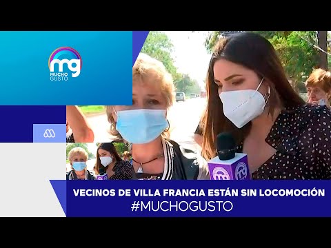 Vecinos de Villa Francia denuncian falta de transporte público en el sector - Mucho Gusto 2021
