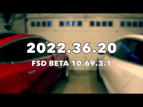 Tesla Software Update 2022.36.20 | FSD Beta 10.69.3.1