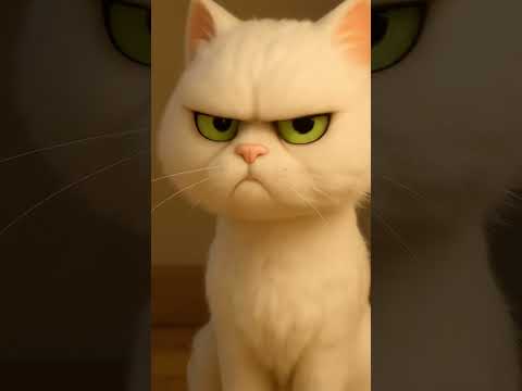 The shaved took revenge very well 😹LİKE AND SUBSCRİBE ❤️#cat #funny