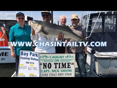 Striped bass trolling seminar w/ capt. Nick savene & chasin' tail TV video thumbnail