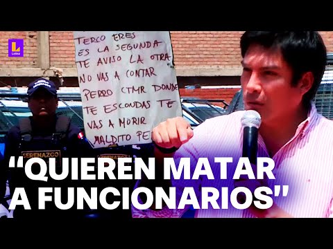Amenazan a alcalde de San Juan de Lurigancho: Arreglos fúnebres, mensajes extorsivos y más