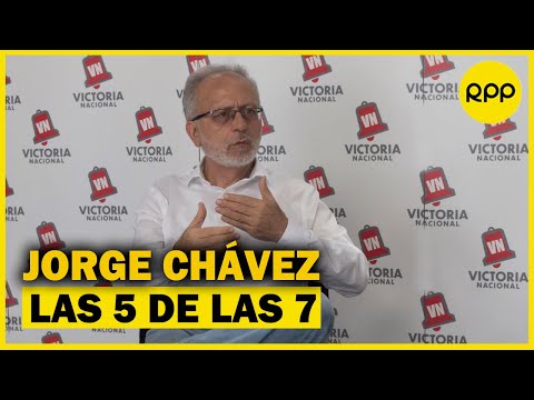 Economista Jorge Chávez en ‘Las 5 de las 7’ con Fernando Carvallo