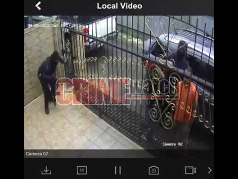 Well-planned, well executed and well timed robbery...