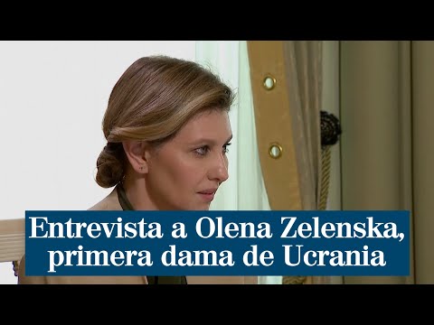 Olena Zelenska, primera dama de Ucrania: Ni la guerra me separará de mi marido, volveremos a casa