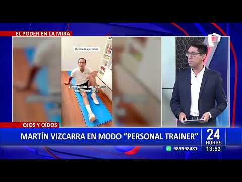Martin Vizcarra y su nueva faceta como ‘Personal trainer’
