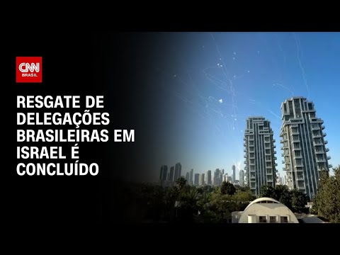 ​Operação de retirada de delegações brasileiras de Israel é concluída | CNN 360º