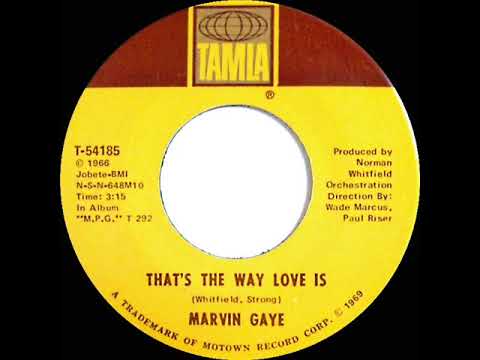 1969 HITS ARCHIVE: That’s The Way Love Is - Marvin Gaye (mono)