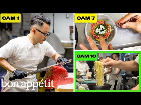 We Put 13 Cameras In New York's Busiest Noodle Bar | Bon Appétit