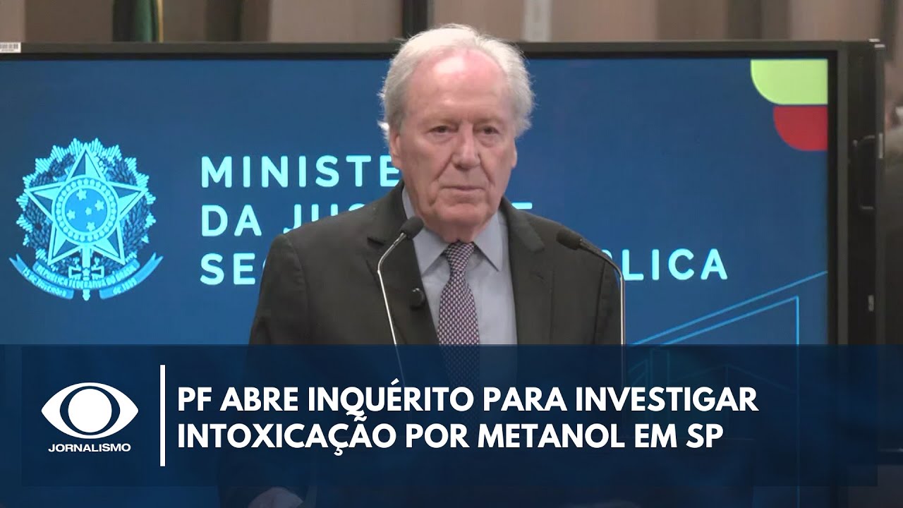 PF abre inquérito para investigar intoxicação por metanol em SP