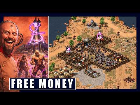 Red Alert 2 | Genetic War Funds | 1 vs 7 Brutal Ai + Superweapons