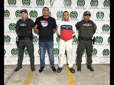 Por diversos delitos son capturados dos delincuentes en el barrio Rebolo en Barranquilla