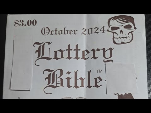 Lottery Bible October 2024 | Pick 3 & 4 | Good for all states