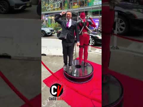 #shorts El video de Nick Kosir y Deadpool bailando que se hizo viral #nickkosir #deadpool