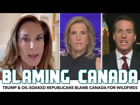 American Idiots: Trump & Oil-Soaked Republicans Blame Canada For Wildfires