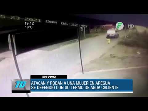 Violento asalto a una mujer en Aregua