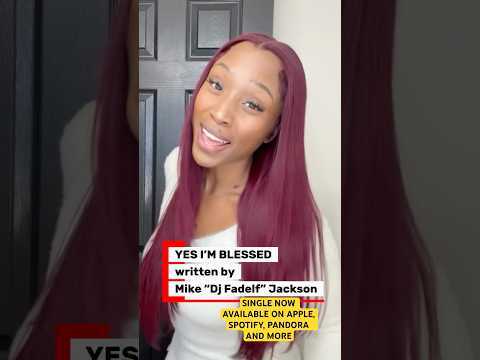 YES I’M BLESSED now available on Apple, Spotify, Pandora and more.