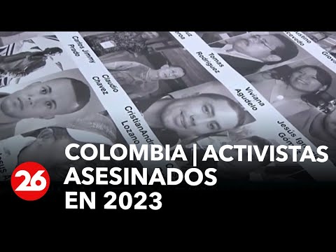 Colombia | Activistas asesinados en 2023