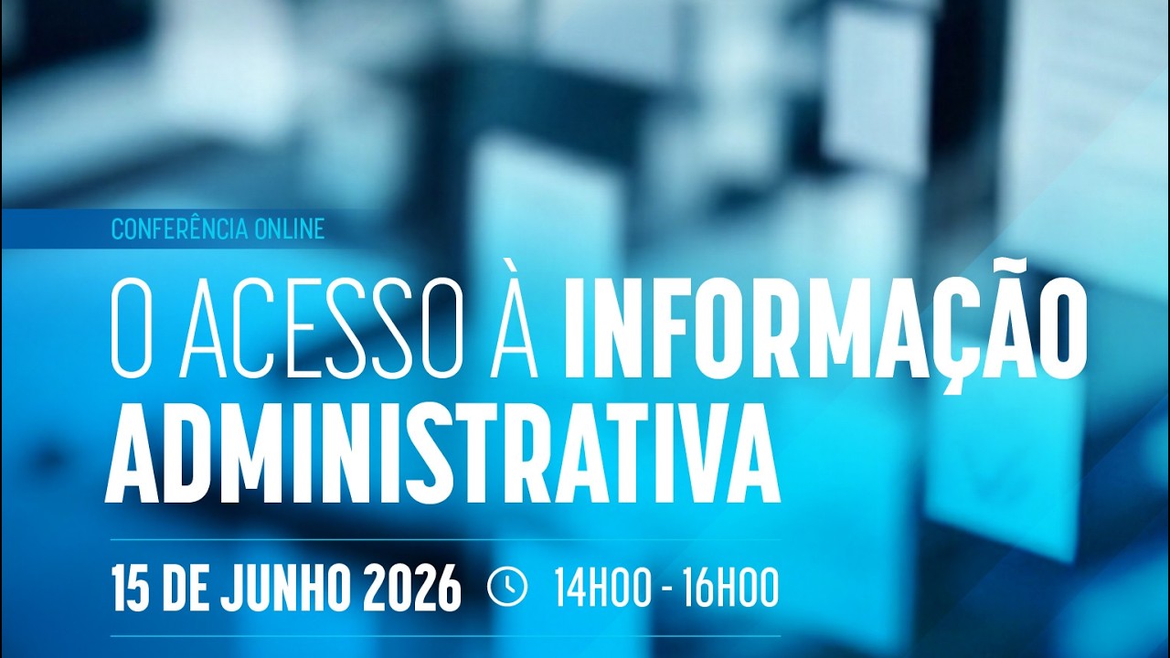15 de junho 2026 
14h00 às 16h00
