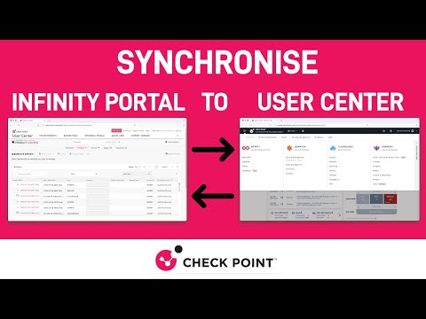 Synchronizing Your Check Point User Center to Your Infinity Portal