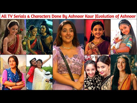 All TV Serials and Characters Done By Ashnoor Kaur | Bigg Boss 19 | Evolution of Ashnoor