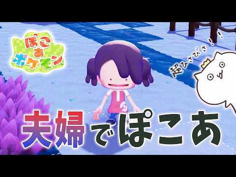 【 しゃちくるみ 】夫婦でぽこあを遊んでいく!4つ目の街進めてくよ【 ぽこ あ ポケモン 】