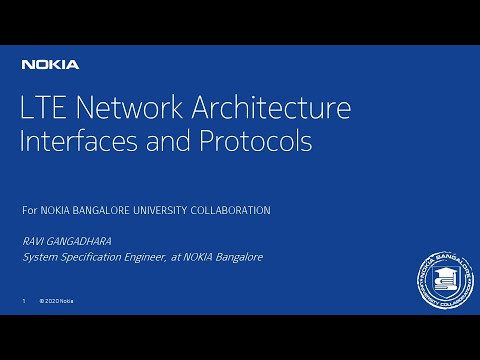 Nokia Bangalore University Collaboration Tech Talk | LTE