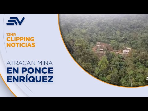 Atracan una mina en Ponce Enríquez | Televistazo | Ecuavisa