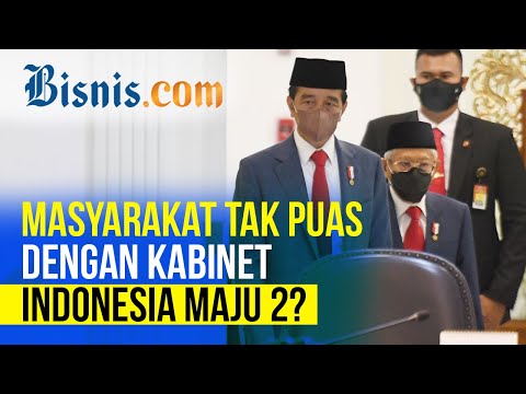 Kepercayaan Masyarakat Terhadap Kabinet Jokowi Menurun?!?