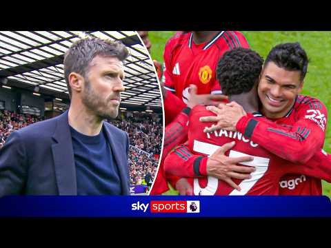 Full-time SCENES after a thrilling 3-2 win for Manchester United at Old Trafford!