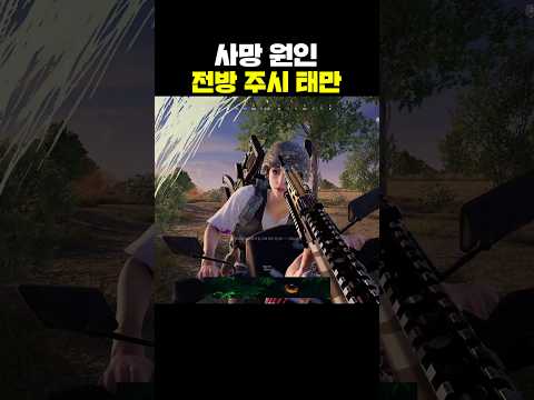 사망 원인 전방 주시 태만