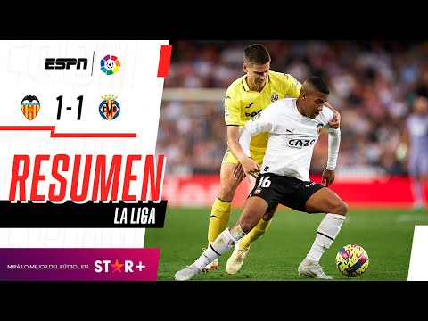 ¡LOS CHÉS Y EL SUBMARINO AMARILLO IGUALARON EN UN PARTIDAZO! | Valencia 1-1 Villarreal | RESUMEN