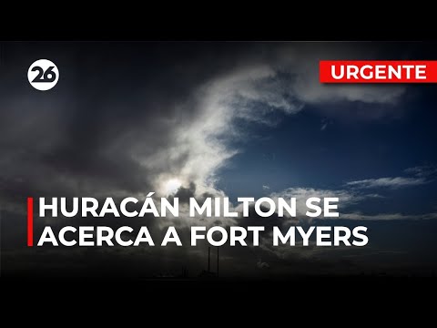 EN VIVO | El HURACÁN MILTON se acerca a tocar tierra en Fort Mayers