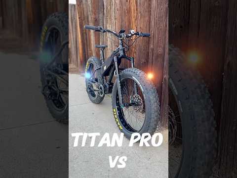 HPC Titan Pro vs Titan. Which fat bike are you taking? #fatbike #ebike #hpcbikes