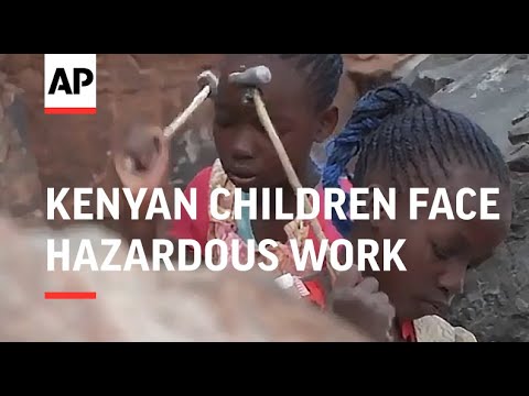 ONLY ON AP Kenyan children face hazardous work amid virus