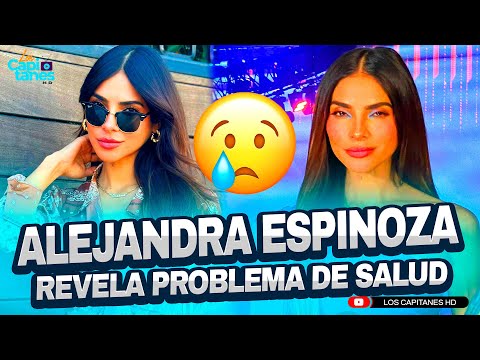 Alejandra Espinoza revela el PROBLEMA de SALUD que le AFECTA la VOZ