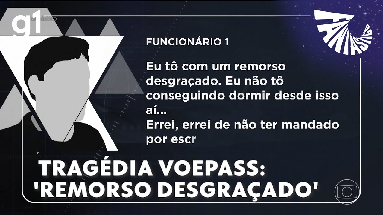 Funcionário da Voepass relata remorso desgraçado por não ter registrado por escrito falha