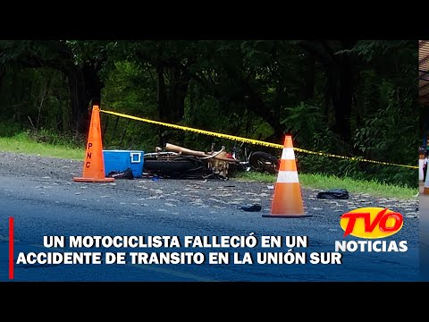 Un motociclista falleció en un accidente de transito en La Unión Sur.