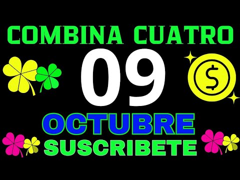 EL COMBINA CUATRO MILLONARIO DE LUZ MARÍA  NÚMEROS DE  HOY 09 DE OCTUBRE 2024