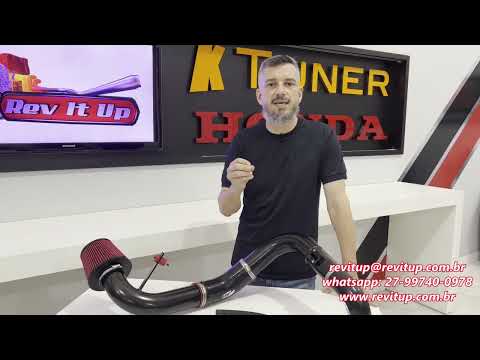 Sistema de Filtro (Cold Air Intake) para Civic 1.8 2007 a 2011