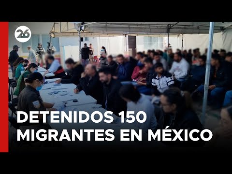 MÉXICO | Detienen a 150 migrantes que eran transportados ilegalmente