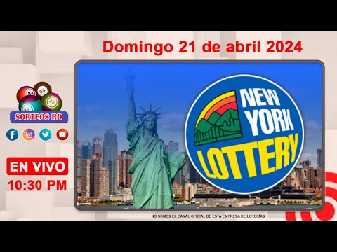 New York Lottery en vivo ?Domingo 21 de abril 2024 - 10:30 PM