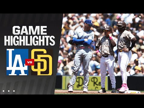 Dodgers vs. Padres Game Highlights (5/12/24) | MLB Highlights