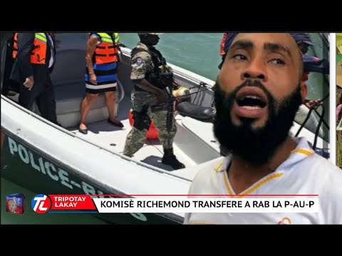 Flash! Komisè Richemond fenk transfere nèg Arab la nan prizon Port-au-Prince pa bato