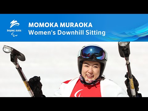 Athletics 🎽 🇯🇵 Momoka Muraoka's Amazing Para Alpine Skiing Run Wins Japan's First Gold! | Paralympic Games