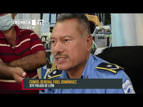 20 delincuentes menos en las calles de León gracias a la Policía - Nicaragua